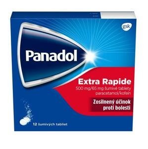 Panadol Extra Rapide 1×12 tbl, zosilnený účinok proti bolesti