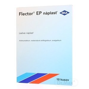 Flector EP náplasť 1×10 ks, liečivé účinky