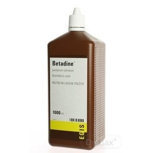 Betadine dezinfekčné mydlo 75 mg/ml