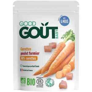 Good Gout Bio Kapsička mrkva s farmárskym kuriatkom 190 g