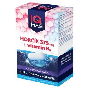 IQ Mag hořčík 375 mg + B6
