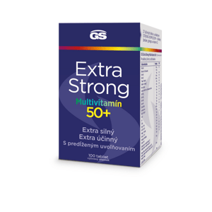 GS Extra silný multivitamín 50+ 100 tabliet