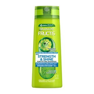 Garnier Fructis Strength & Shine posilňujúci šampón pre všetky typy vlasov bez lesku a sily, 250 ml