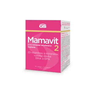 GS Mamavit 2, Tehotenstvo a dojčenie tabliet 30 + 30 kapsúl