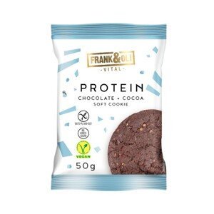 Frank&Oli Protein proteínová sušienka s čokoládou a kakaom 50 g