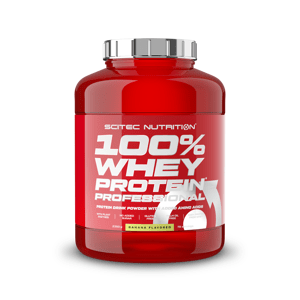 Scitec Nutrition 100% Whey Protein Professional banán