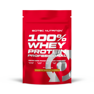 Scitec Nutrition 100% Whey Protein Professional čokoláda-lieskový orech