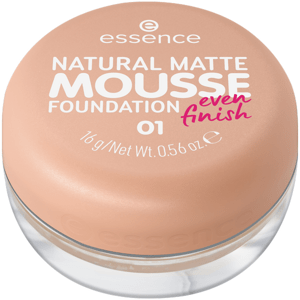 Essence NATURAL MATTE MOUSSE penový make-up 01 16 g