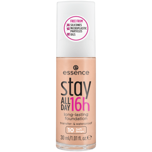 Essence Stay All Day 16h Long-lasting Foundation make-up 10 Soft Beige 30 ml