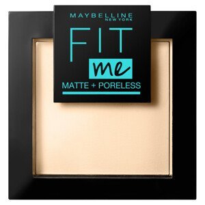 Maybelline Fit Me! Matte + Poreless Kompaktný zmatňujúci púder 115 Ivory 9 g