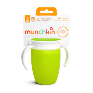 Munchkin Miracle 360° trainer cup 207ml, 6m+, zelený