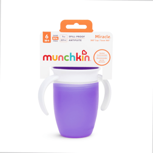 Munchkin Miracle 360° trainer cup 207ml, fialový