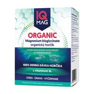 IQ Mag Organic Magnesium+vit.B6 90 tabliet