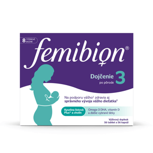 Femibion® 3 Dojčenie, 56 tbl + 56 cps