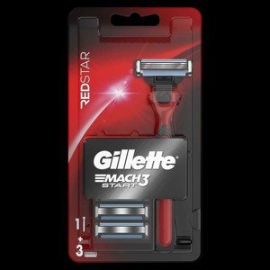 Gillette Mach3 Start Red Strojcek + 3nh