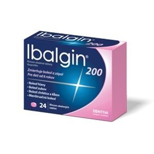 Ibalgin 200 1×24 tbl, filmom obalené tablety