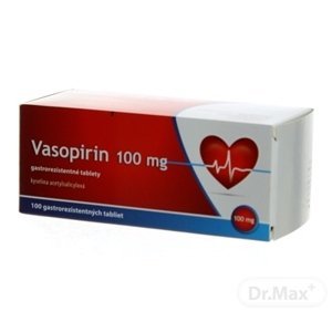Vasopirin 100 mg tbl.ent.100 x 100 mg