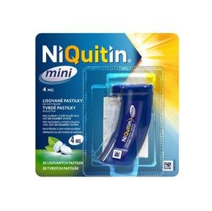 NiQuitin Mini 4 mg pas.ord. 20x4 mg (obal PP)