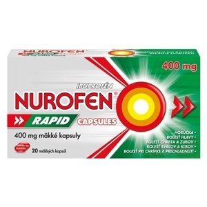 NUROFEN Rapid 400 mg Capsules 1×20 cps, liek proti bolesti