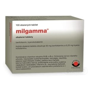 Milgamma tbl.obd.100 x 50 mg/250µg