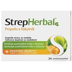 StrepHerbal Junior 24 ks