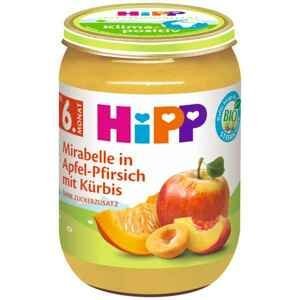Hipp Bio jablko broskyňa mirabelky maslová dyňa detský príkrm 190 g