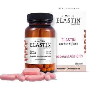 N-Medical Elastin 200 mg zvyšujúce elasticitu pokožky 30 kapsúl