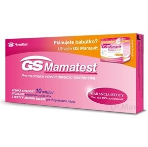 GS Mamatest Tehotenský test 2ks