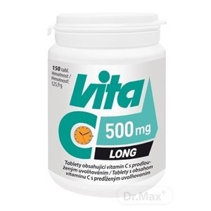 Vitabalans Vita C Long 500 mg 150 tabliet