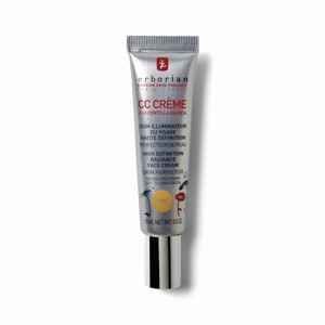 Erborian CC Crème Centella Asiatica rozjasňujúci krém pre jednotný tón pleti SPF25 malé balenie Doré 15 ml