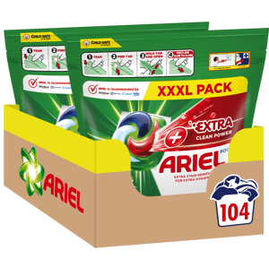 Ariel +Extra clean kapsule 104 PD