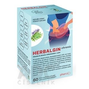 HERBALGIN chronic 60 ks