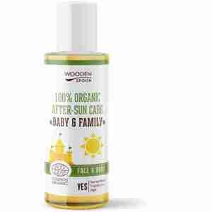 Wooden Spoon organický olej po opaľovaní Baby & Family 50 ml