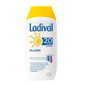 Ladival Stada alergická koža gél na opaľovanie SPF20 200 ml