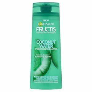 Garnier Fructis Coconut Water posilňujúci šampón na mastné korienky a suché končeky vlasov 250 ml