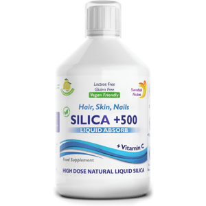 Silica +500 tekutý kremík s vitamínom C 500 ml