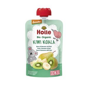 HOLLE Kiwi Koala Bio pyré hruška banán kiwi 100 g (8+) - Hruška, Banán