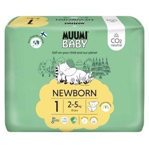 MUUMI BABY 1 Newborn 2-5 kg 25 ks
