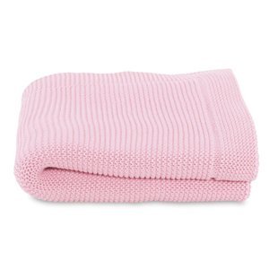 CHICCO Deka pletená Tricot Blanket Miss Pink 90x70 cm