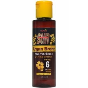 Vivaco Sun Argan oil olej Bronze s arganovým olejom SPF6 100 ml