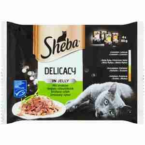 Sheba Delicacy in Jelly Mix 4 x 85 g