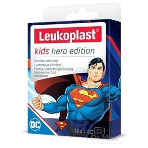 Leukoplast Kids HERO Superman náplast 2 vel.12 ks