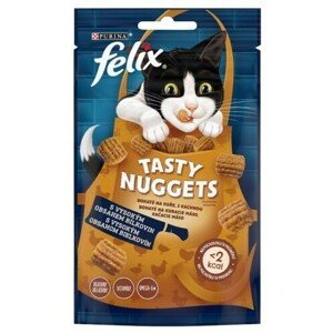 FELIX Tasty Nuggets 8x50g Bohaté na kura a kačicu