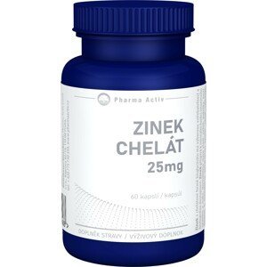 Pharma Activ Zinok chelát 25 mg 60 kapsúl