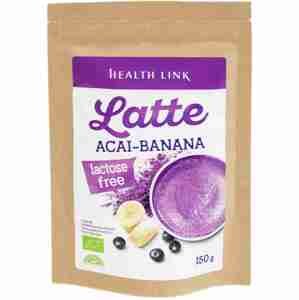 Health Link Latte Acai a banán bio 150 g