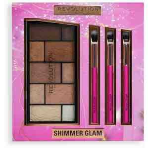 Revolution, Shimmer Glam Eye Set Gift Set, sada