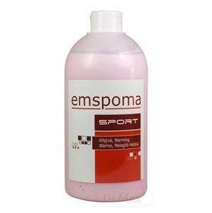 Emspoma hrejivá ružová "O" masážna emulzia 1000 ml