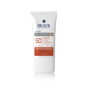 Rilastil D-Clar Tónujúci ochranný krém s vysokými UV filtrami Medium Color SPF 50+ 40 ml