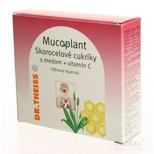 Mucoplant Jitrocelové pastilky-med+vitamin C 50 g