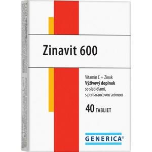 GENERICA Zinavit 600 s pomarančovou arómou